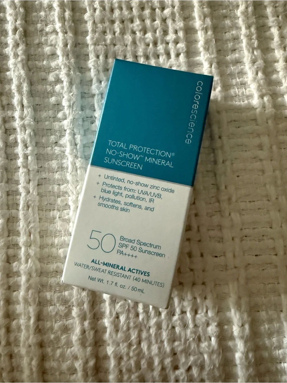 Colorescience Total Protection No-Show Mineral Sunscreen SPF 50